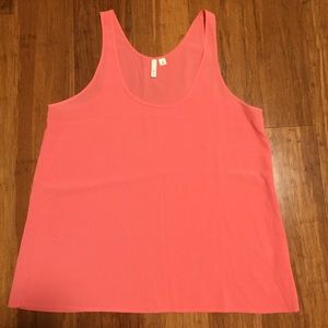 Frenchi from Nordstrom Coral Tank Top